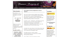 Desktop Screenshot of partystrip-hannover.de
